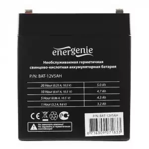 Аккумулятор для Источников Бесперебойного Питания Energenie BAT-12V5AH - фото 3 - id-p162634123