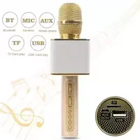 Микрофон SDRD SD-08 Золото (Bluetooth, динамики, USB)