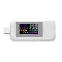 USB тестер KEWEISI KWS-MX1902С Белый