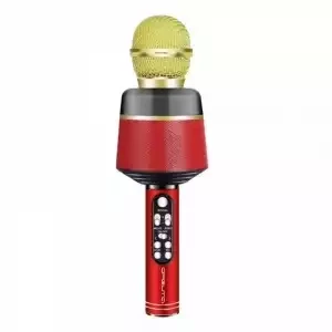 Микрофон Орбита OT-ERM10 Красный RGB (Bluetooth, динамики, USB) - фото 2 - id-p162634458