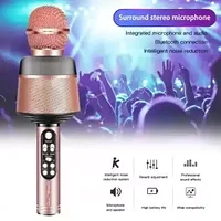 Микрофон Орбита OT-ERM10 Розовый RGB (Bluetooth, динамики, USB)