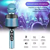 Микрофон Орбита OT-ERM10 Синий RGB (Bluetooth, динамики, USB)