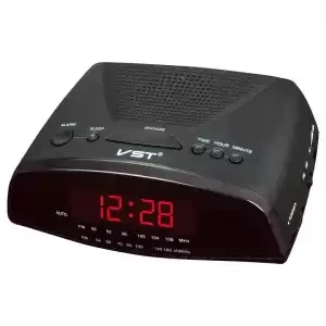 Электронные часы VST905-1 (Красные цифры, радио) - фото 1 - id-p162636665