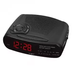 Электронные часы VST906-1 (Красные цифры, радио) - фото 1 - id-p162636671