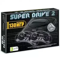 Sega Super Drive 2 Classic (130-in-1) черный