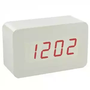 Электронные часы VST863-1 (Красные цифры, белые) - фото 1 - id-p162636698