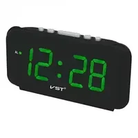 Электронные часы VST806-2 (Зеленые цифры)