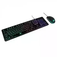 Проводной игровой комплек KMGK-1707U Dialog Gan-Kata с RGB подсветкой (Черный)