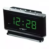 Электронные часы VST721-4 (Зеленые цифры)