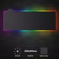 Коврик для мышки RGB Орбита OT-PCM54 (Черный,30*80 см)