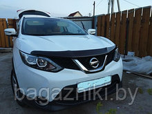 Дефлектор капота SIM Nissan Qashqai c 2014.