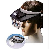 Бинокуляр Лупа-очки с подсветкой MG81001-A, фото 1