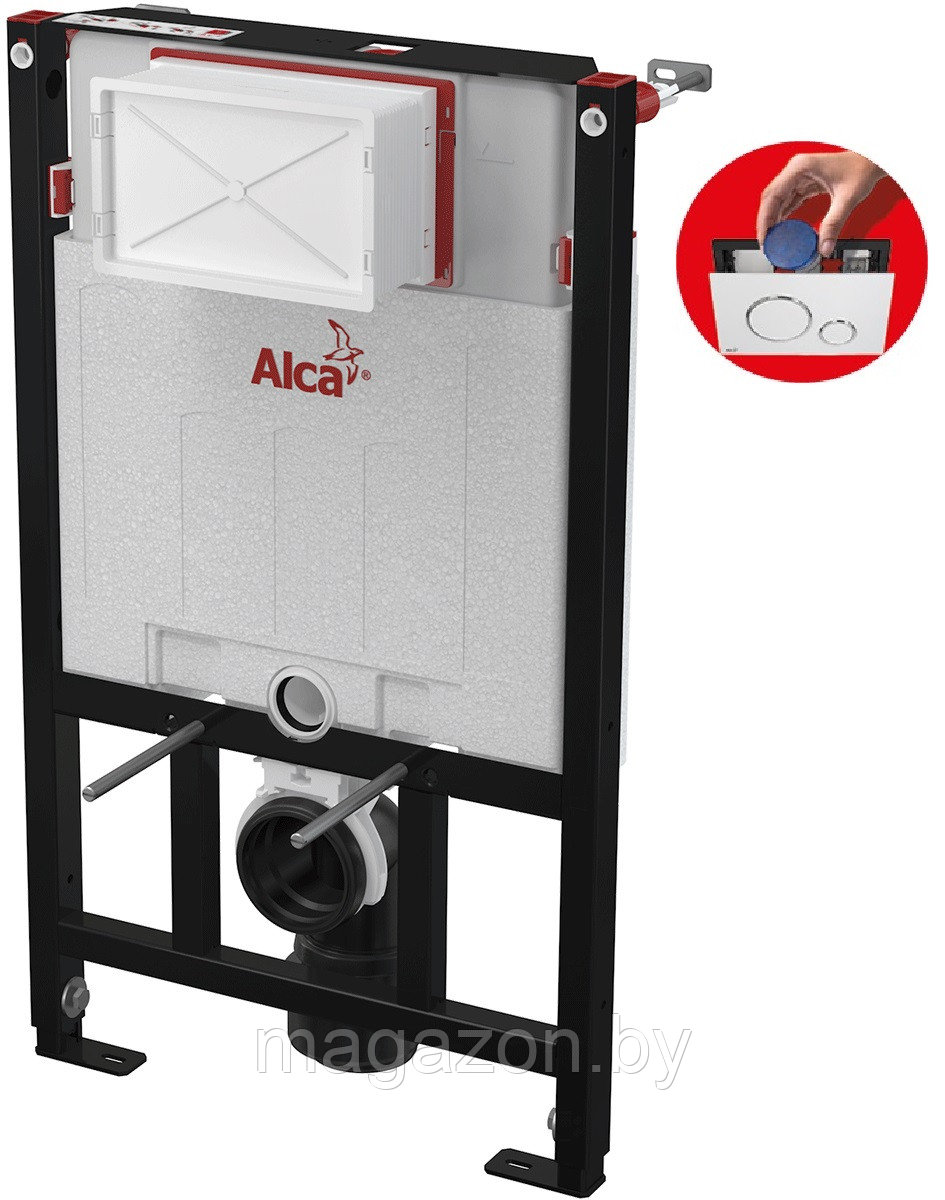 Alcaplast AM101/850 Sadromodul Скрытая система инсталляции для сухой установки - фото 1 - id-p54503055