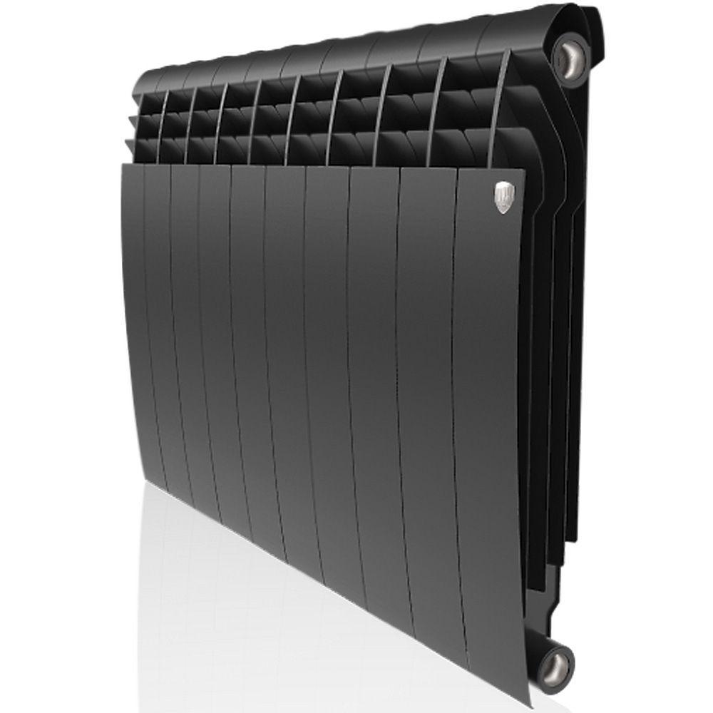 Радиатор биметаллический Royal Thermo BiLiner 500 Noir Sable (10 секций) - фото 1 - id-p162667408