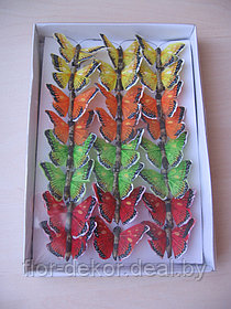 Бабочки на прищепке, 4 см ( 4 шт./комплект)