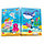 Книжка-панорамка с наклейками. Подводный мир ГЕОДОМ, фото 2