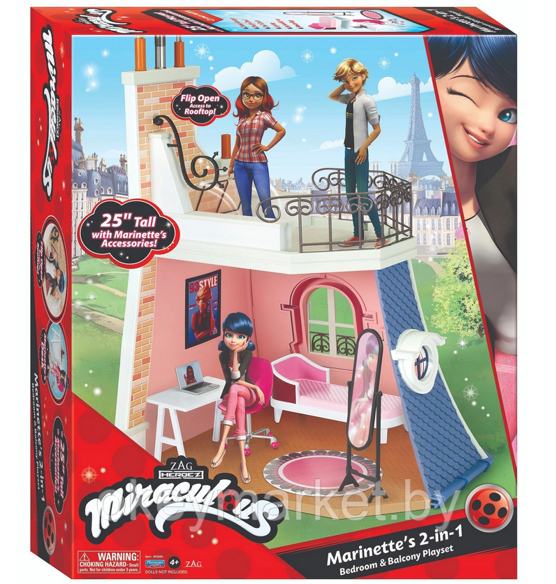 Кукольный домик Miraculous Котедж Леди Баг