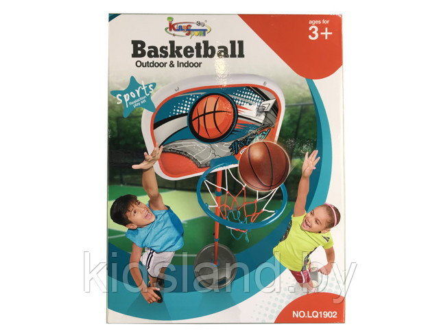 Баскетбольное кольцо на стойке, арт. LQ1902 (высота до 160см) - фото 2 - id-p162726741