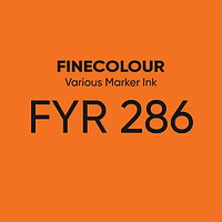 Чернила Finecolour Refill Ink для спиртового маркера, 21мл. (флуоресцентный оранжевый)