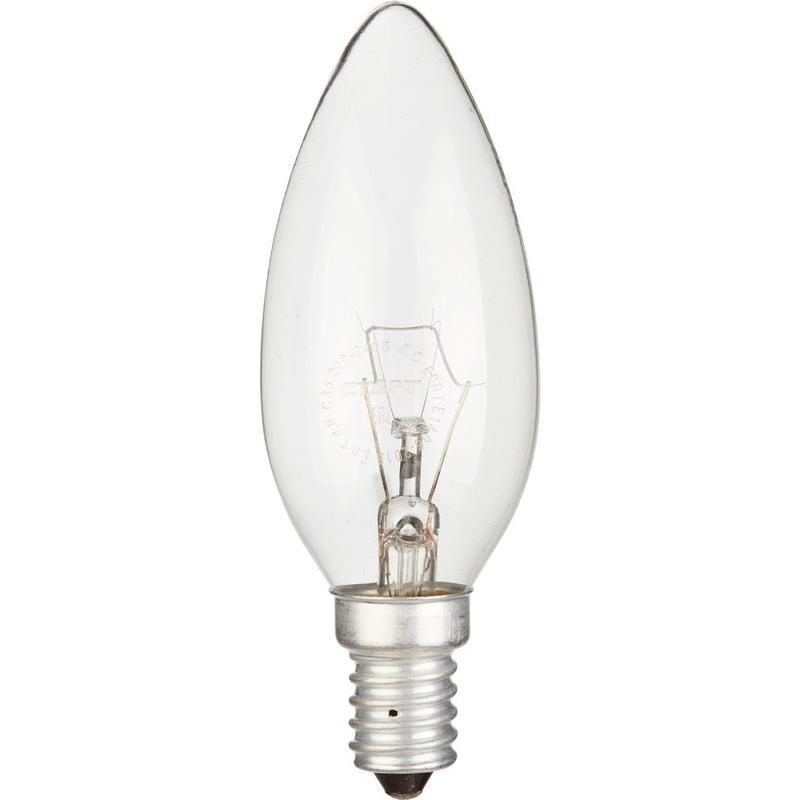 Лампа накаливания 40W Е14 ДС230-40-1 BELSVET - фото 1 - id-p162730142