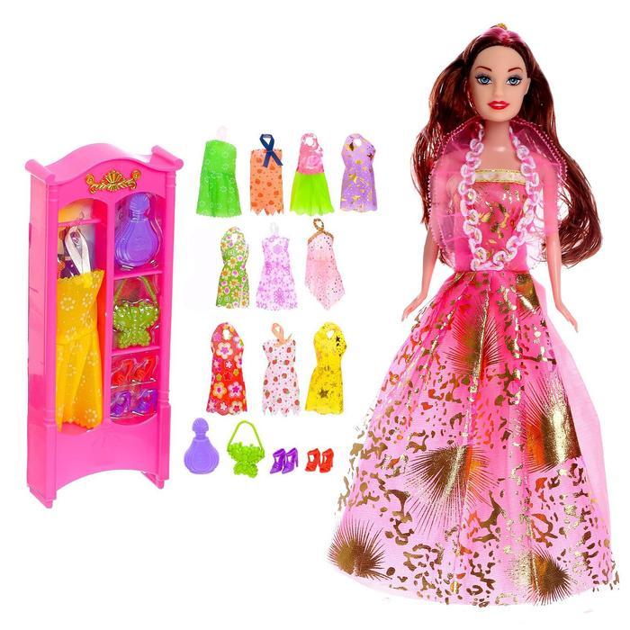 Кукла-модель «Анна» с набором платьев, с аксессуарами, цвета МИКС - фото 2 - id-p162752013