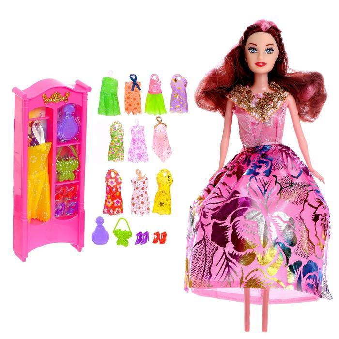 Кукла-модель «Анна» с набором платьев, с аксессуарами, цвета МИКС - фото 3 - id-p162752013