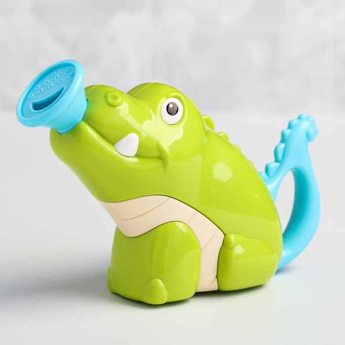 Игрушка для игры в ванне «Крокодильчик», брызгалка - фото 2 - id-p162753150