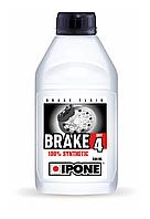 Тормозная жидкость IPONE BRAKE DOT 4, 100% Synthetic, 500 мл