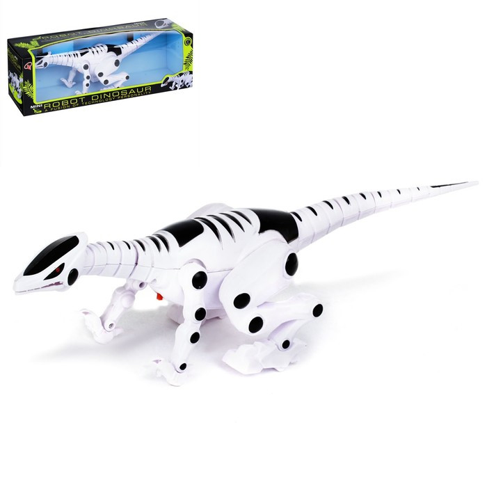 Динозавр-робот «Рекс», световые и звуковые эффекты, работает от батареек - фото 1 - id-p162748545
