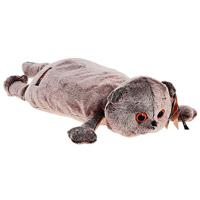Мягкая игрушка-подушка «Кот», цвет серый, 40 см - фото 1 - id-p162760396
