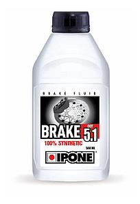 Тормозная жидкость IPONE BRAKE DOT 5.1, 100% Synthetic, 500 мл