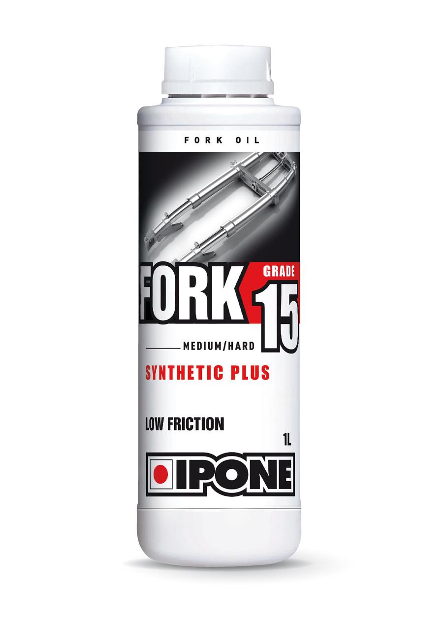 Масло IPONE FORK 15W вилочное,Synthetic Plus, 1 л