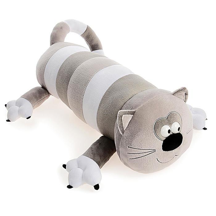 Мягкая игрушка «Кот-Батон», цвет серый, 56 см - фото 1 - id-p162762512