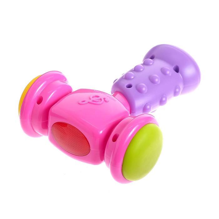 Развивающая музыкальная игрушка «Весёлый молоток», со световыми и звуковыми эффектами, цвета МИКС - фото 3 - id-p162753700