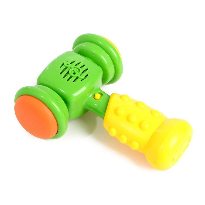 Развивающая музыкальная игрушка «Весёлый молоток», со световыми и звуковыми эффектами, цвета МИКС - фото 4 - id-p162753700
