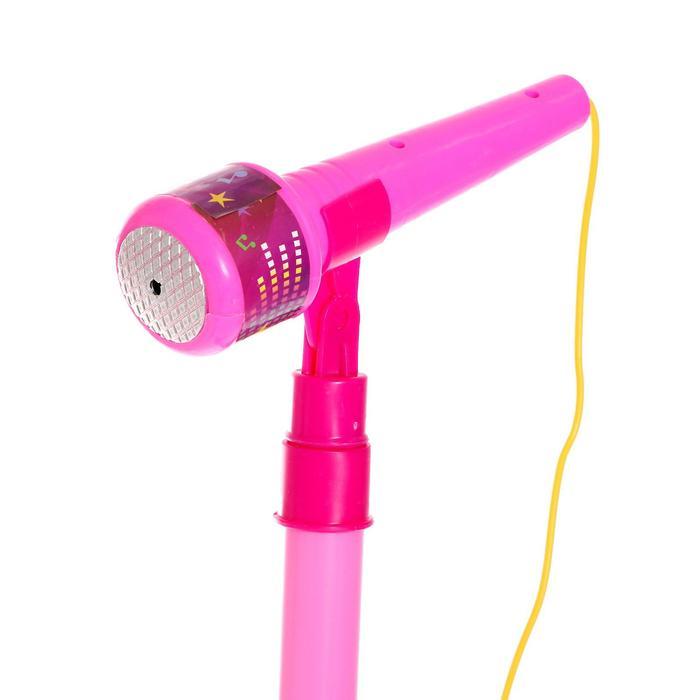 Микрофон «Волшебная музыка», цвет розовый - фото 2 - id-p162753730