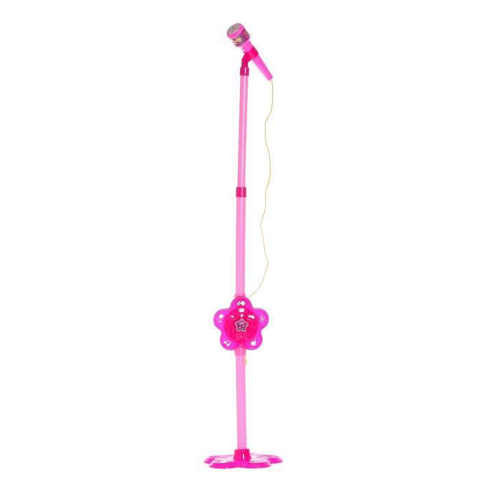 Микрофон «Волшебная музыка», цвет розовый - фото 3 - id-p162753730