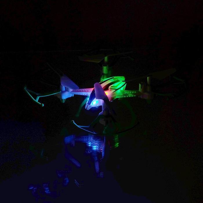 Квадрокоптер радиоуправляемый SKYDRONE, работает от аккумулятора, цвет зелёный - фото 7 - id-p162757840