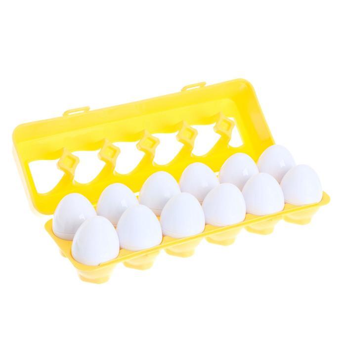 Развивающий набор «Сортер яйца», цифры, 12 штук - фото 3 - id-p162753964