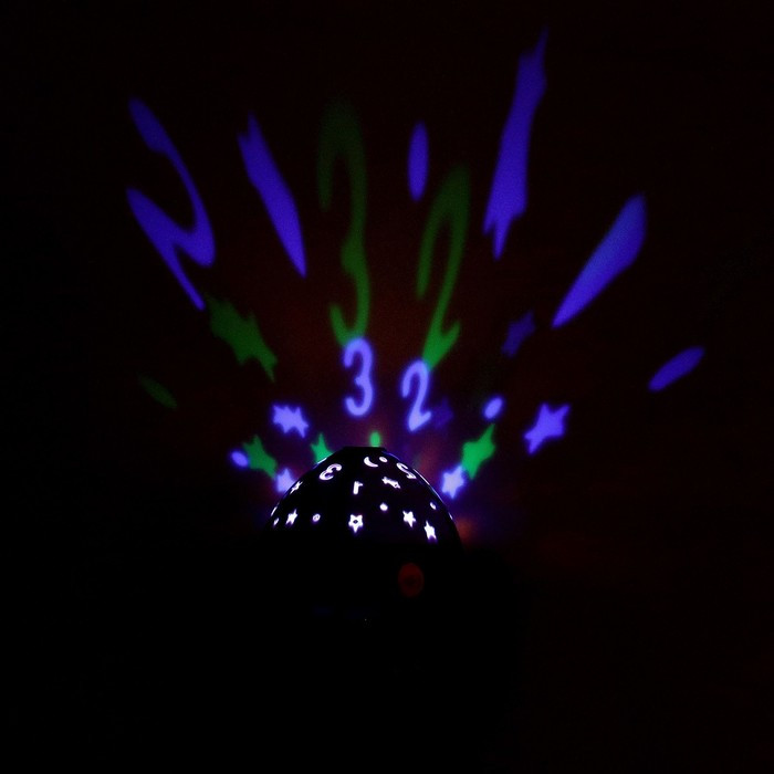 Музыкальный ночник-проектор «Звёздное небо», звуковые и световые эффекты - фото 2 - id-p162758880