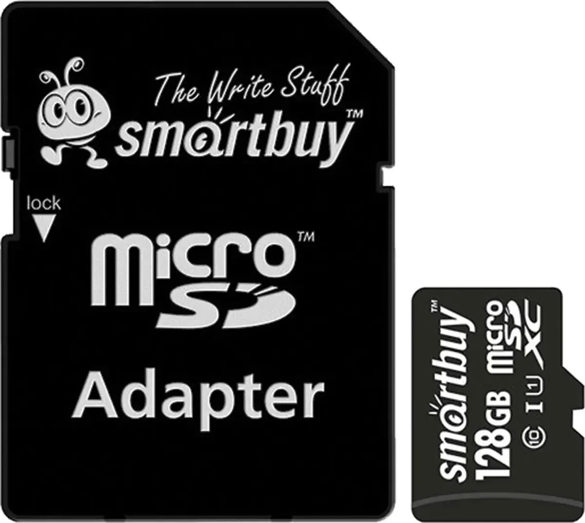 Карта памяти 128 GB с адаптером Smartbuy micro SDНC 10 класс - фото 2 - id-p162795864