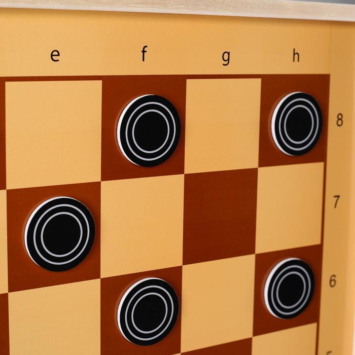 Демонстрационные шахматы и шашки магнитные, поле 70 х 70 см - фото 4 - id-p162762914