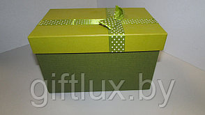 Коробка подарочная "Однотон", 13*13*21 см