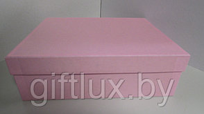 Коробка подарочная "Однотон", 31*25*10см ярко-розовый