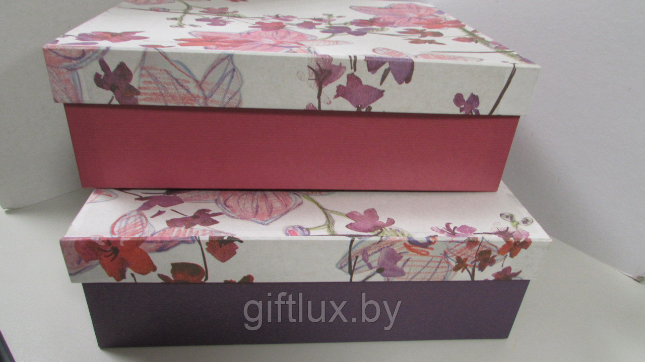 Коробка подарочная "Орхидеи", 31*25*10 см - фото 1 - id-p162807338