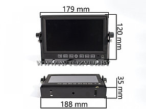 Парковочный монитор 7" для грузовиков и автобусов Avis AVS4714BM, фото 3