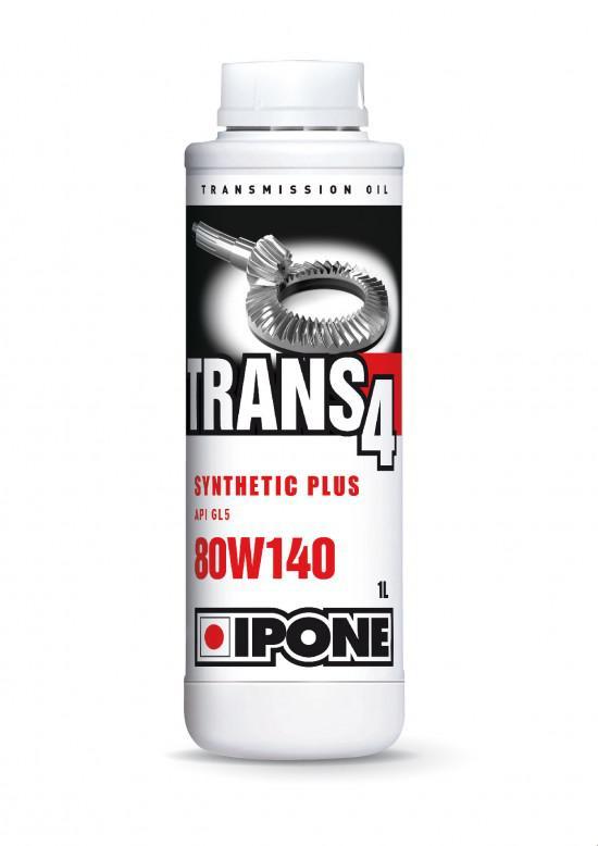 Масло IPONE Trans 4 80W140 трансмиссионное, Synthetic Plus, 1 л - фото 1 - id-p162649342