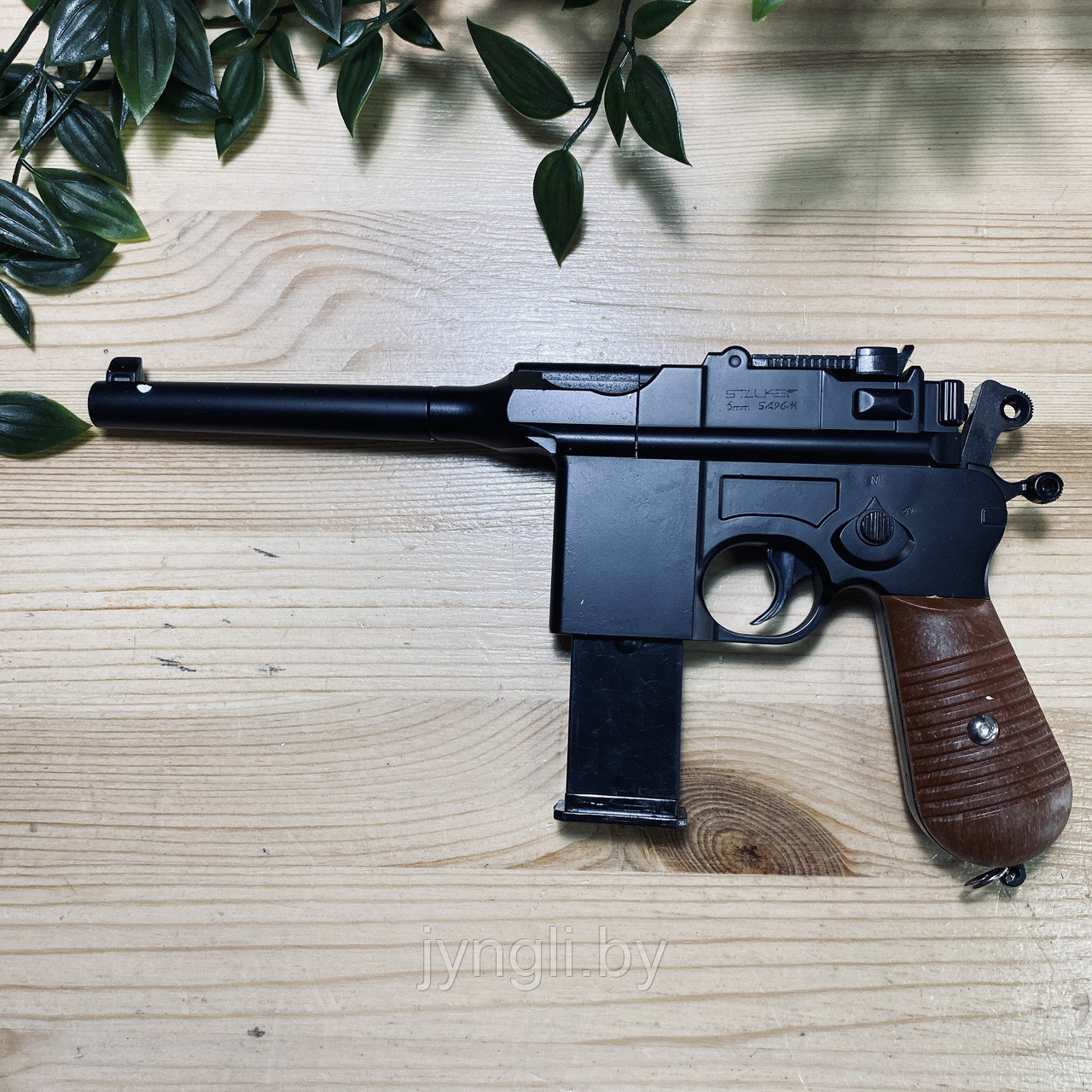 Страйкбольный пистолет Stalker SA96M Spring, 6 мм (копия Mauser C96) - фото 1 - id-p138715237