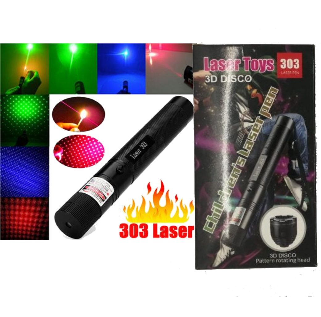 Лазерная указка Laser Toys 303 (с калейдоскопом) - фото 1 - id-p162819848