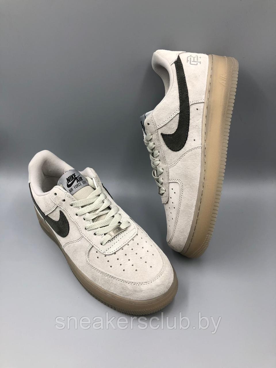 Кроссовки женские Nike Force светло-серые/ весенние/ осенние/ подростковые